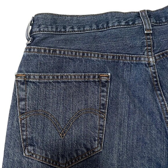 LEVI STRAUSS & Co Men's 550 Relaxed Fit Shorts Sz 36 Made in Mexico Five Pockets - Picture 16 of 16